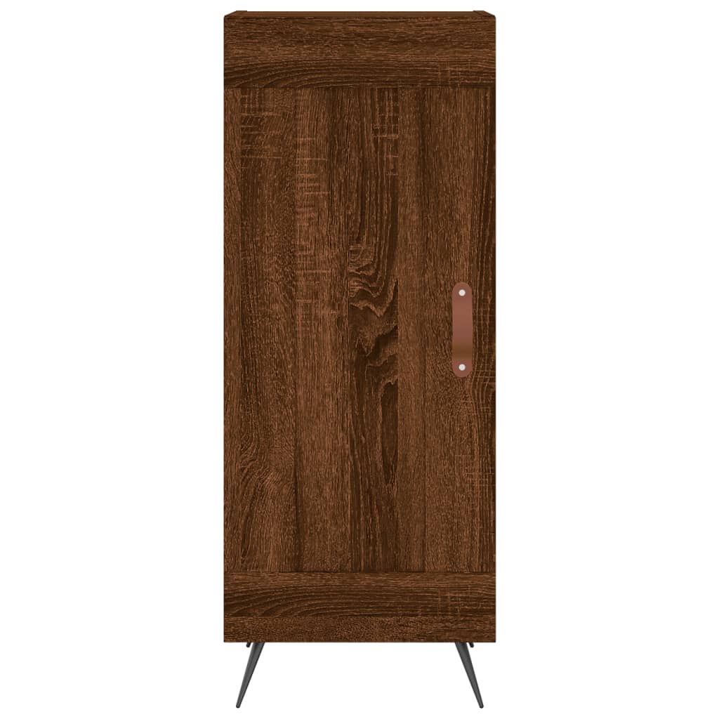 vidaXL Ντουλάπι Καφέ Δρυς 34,5 x 34 x 90 εκ. Επεξεργασμένο Ξύλο