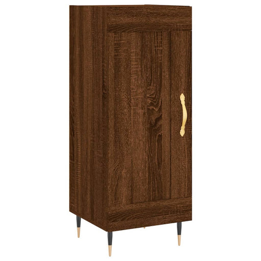 vidaXL Ντουλάπι Καφέ Δρυς 34,5 x 34 x 90 εκ. Επεξεργασμένο Ξύλο