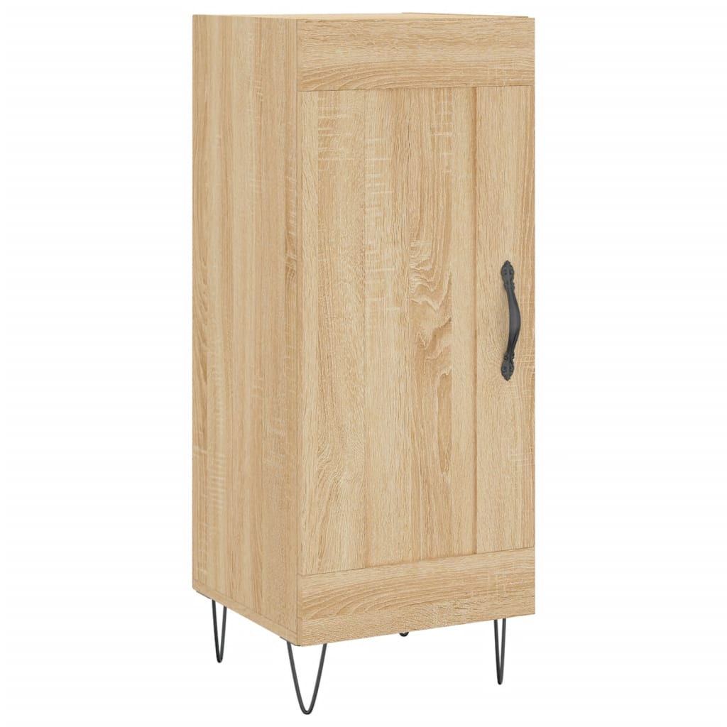 vidaXL Ντουλάπι Sonoma Δρυς 34,5x34x90 εκ. από Επεξεργασμένο Ξύλο