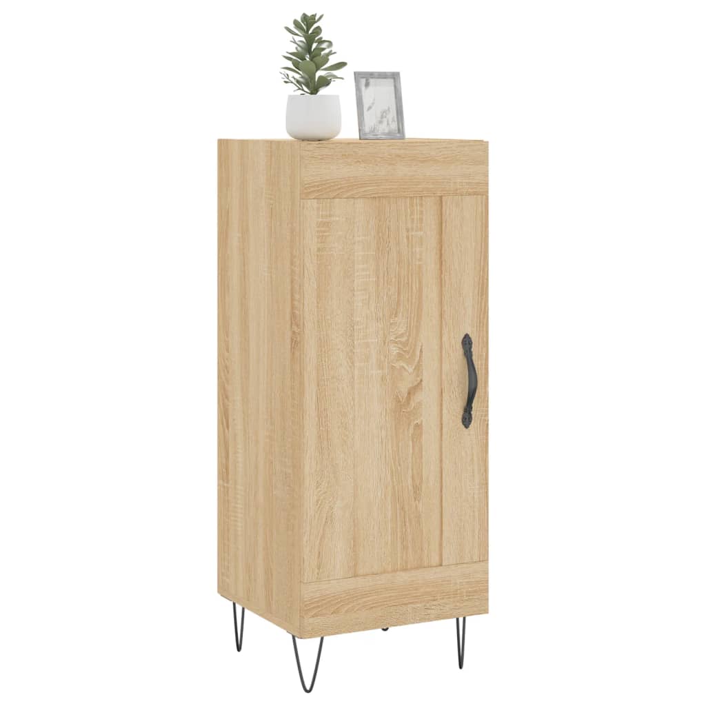 vidaXL Ντουλάπι Sonoma Δρυς 34,5x34x90 εκ. από Επεξεργασμένο Ξύλο