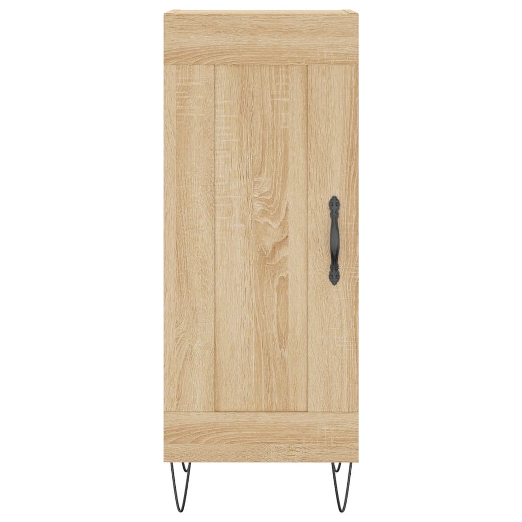 vidaXL Ντουλάπι Sonoma Δρυς 34,5x34x90 εκ. από Επεξεργασμένο Ξύλο