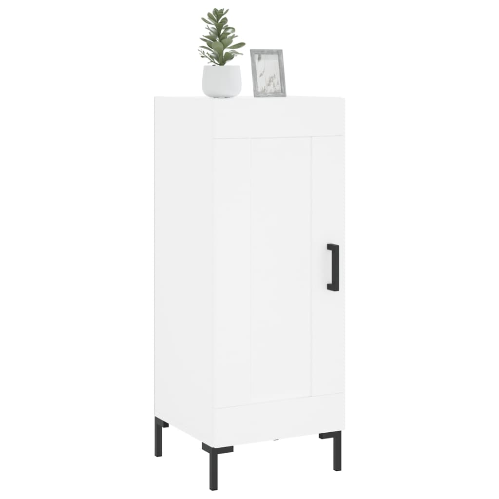 vidaXL Ντουλάπι Λευκό 34,5 x 34 x 90 εκ. από Επεξεργασμένο Ξύλο