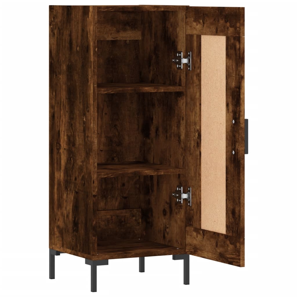 vidaXL Ντουλάπι Καπνιστή Δρυς 34,5 x 34 x 90 εκ. Επεξεργασμένο Ξύλο