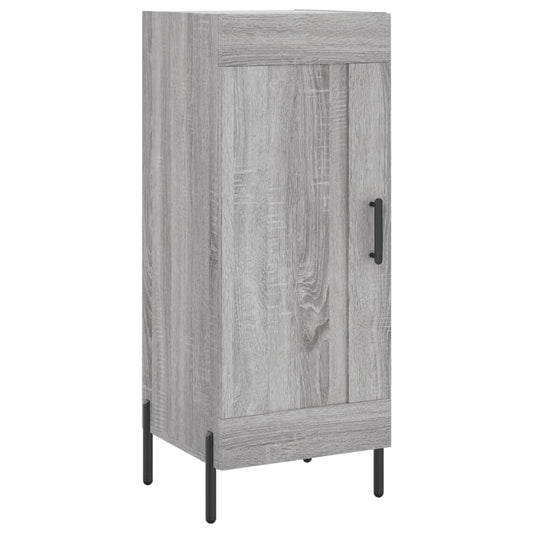 vidaXL Ντουλάπι Γκρι Sonoma 34,5x34x90 εκ. από Επεξεργασμένο Ξύλο
