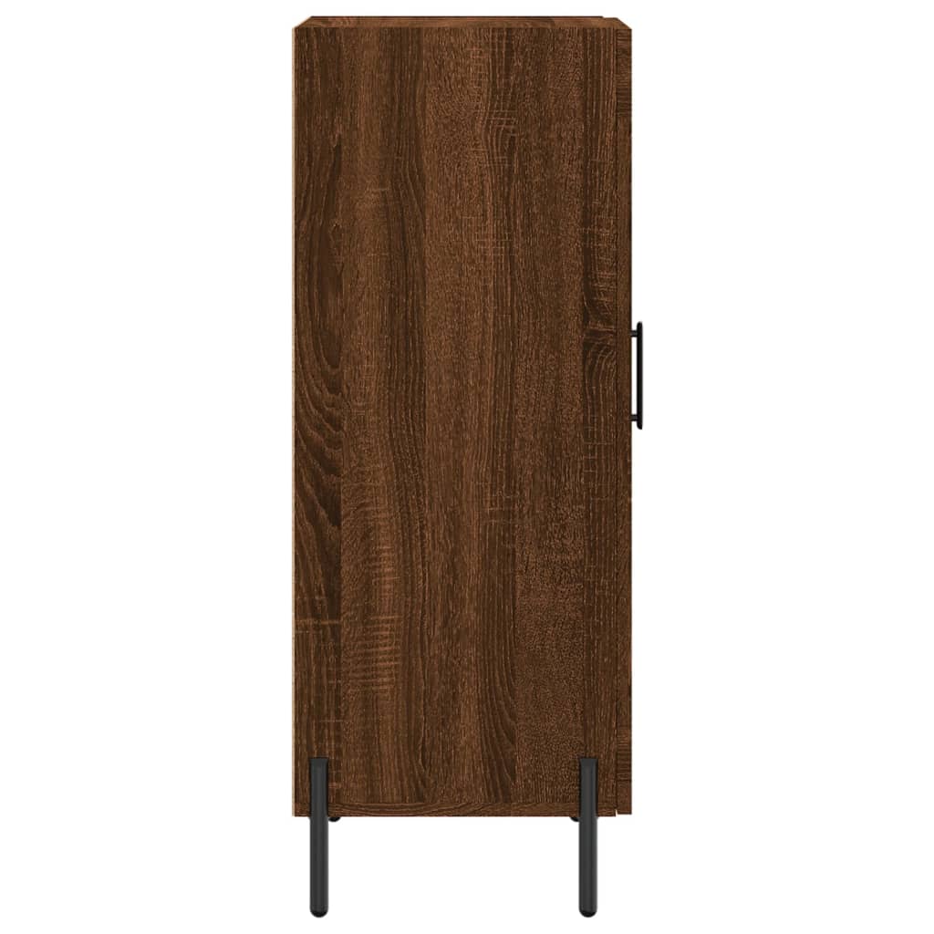 vidaXL Ντουλάπι Καφέ Δρυς 34,5 x 34 x 90 εκ. Επεξεργασμένο Ξύλο