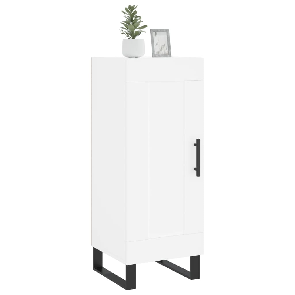 vidaXL Ντουλάπι Λευκό 34,5 x 34 x 90 εκ. από Επεξεργασμένο Ξύλο