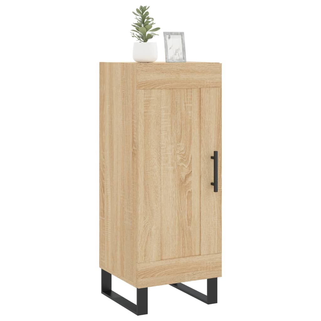 vidaXL Ντουλάπι Sonoma Δρυς 34,5x34x90 εκ. από Επεξεργασμένο Ξύλο