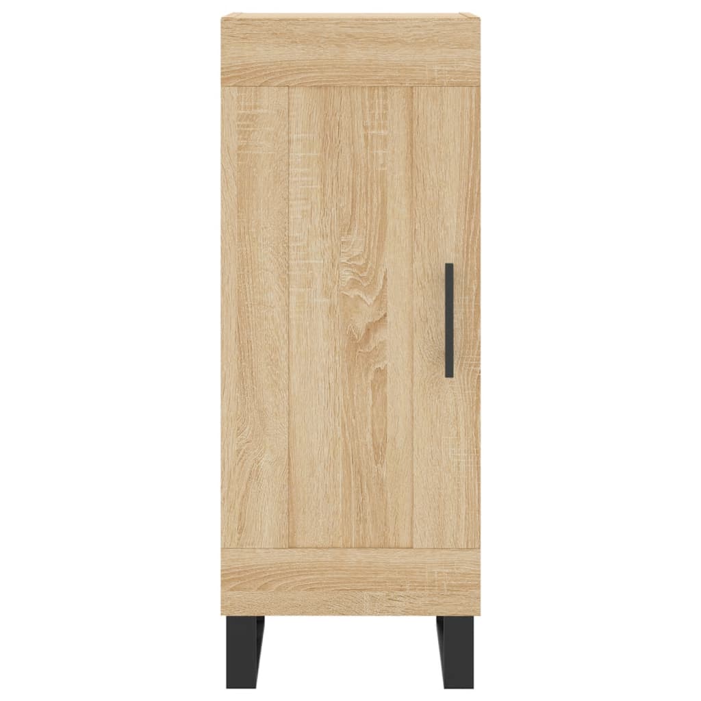 vidaXL Ντουλάπι Sonoma Δρυς 34,5x34x90 εκ. από Επεξεργασμένο Ξύλο