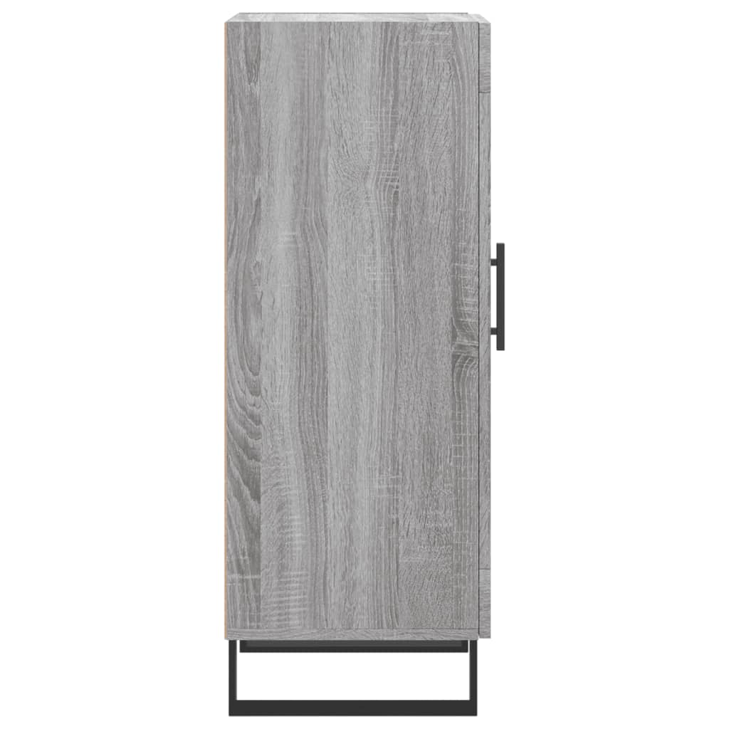vidaXL Ντουλάπι Γκρι Sonoma 34,5x34x90 εκ. από Επεξεργασμένο Ξύλο