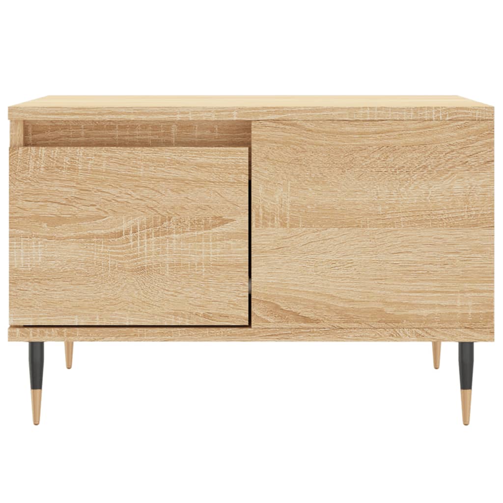 vidaXL Τραπεζάκι Σαλονιού Sonoma Δρυς 55x55x36,5εκ. Επεξεργασμένο Ξύλο