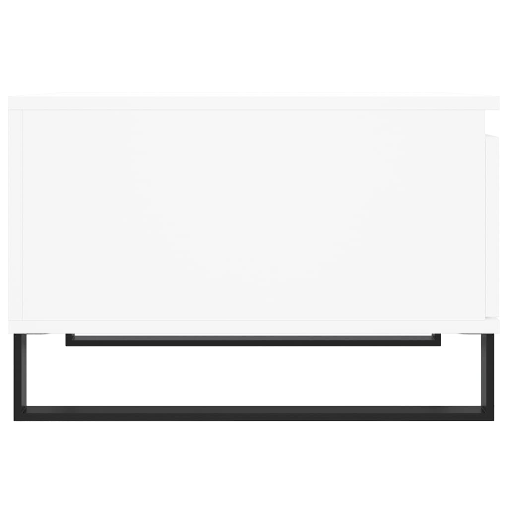 vidaXL Τραπεζάκι Σαλονιού Λευκό 55x55x36,5 εκ. από Επεξεργασμένο Ξύλο