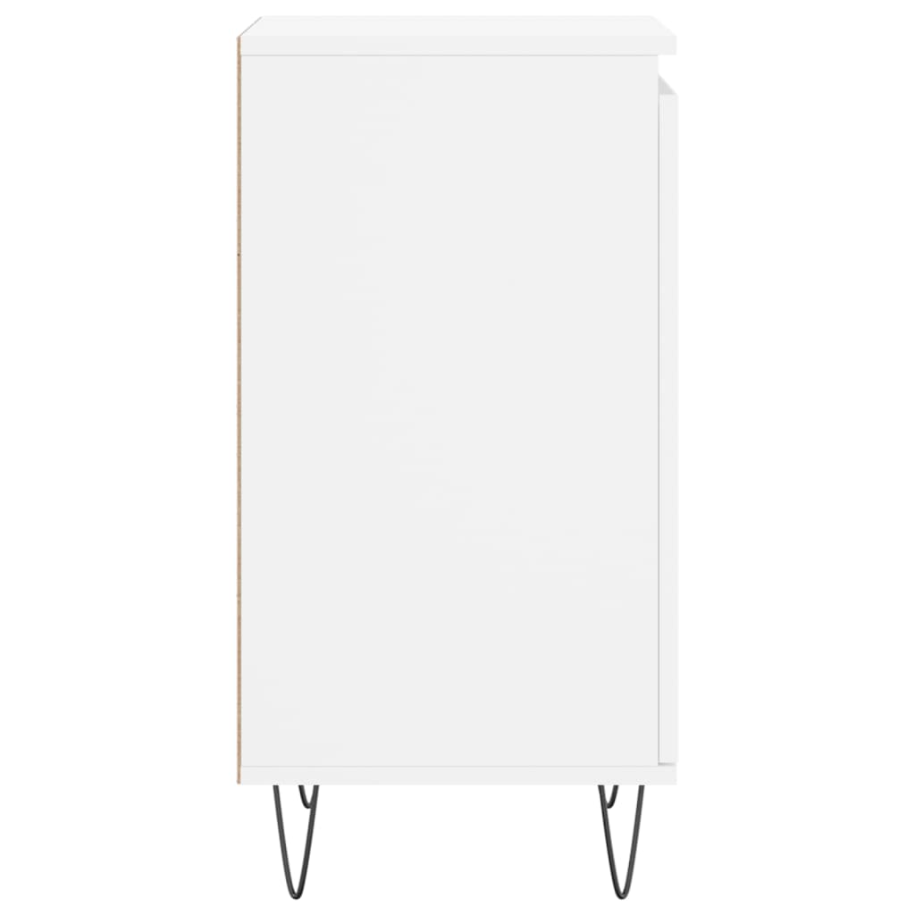 vidaXL Ντουλάπια 2 τεμ. Λευκά 40 x 35 x 70 εκ. από Επεξεργασμένο Ξύλο