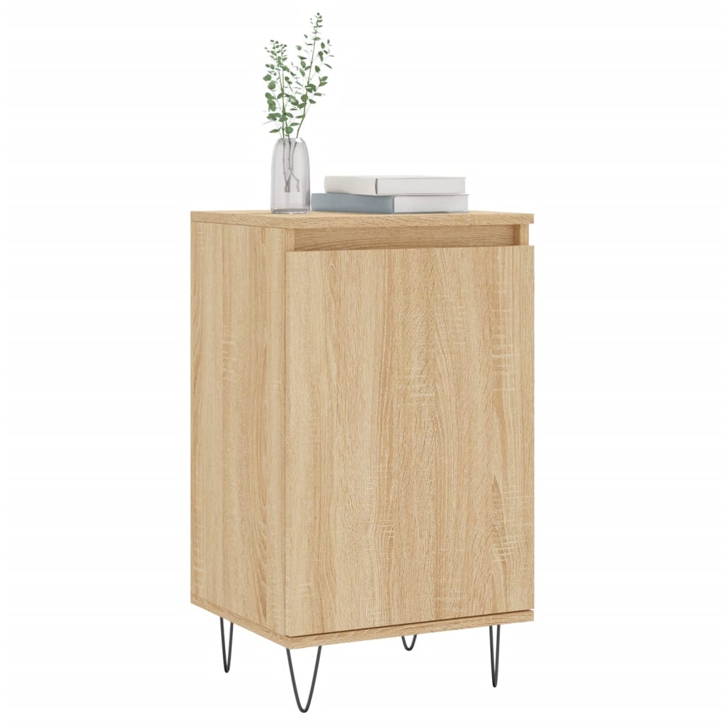 vidaXL Ντουλάπια 2 τεμ. Sonoma Δρυς 40x35x70 εκ. Επεξεργασμένο Ξύλο