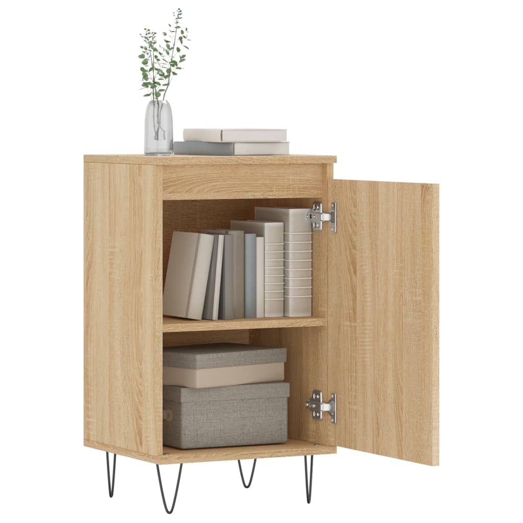 vidaXL Ντουλάπια 2 τεμ. Sonoma Δρυς 40x35x70 εκ. Επεξεργασμένο Ξύλο