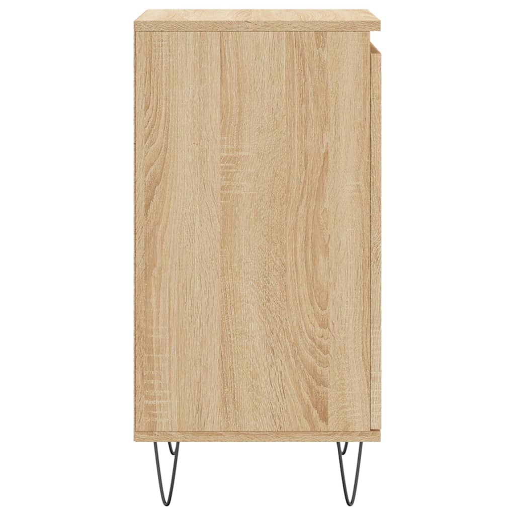 vidaXL Ντουλάπια 2 τεμ. Sonoma Δρυς 40x35x70 εκ. Επεξεργασμένο Ξύλο