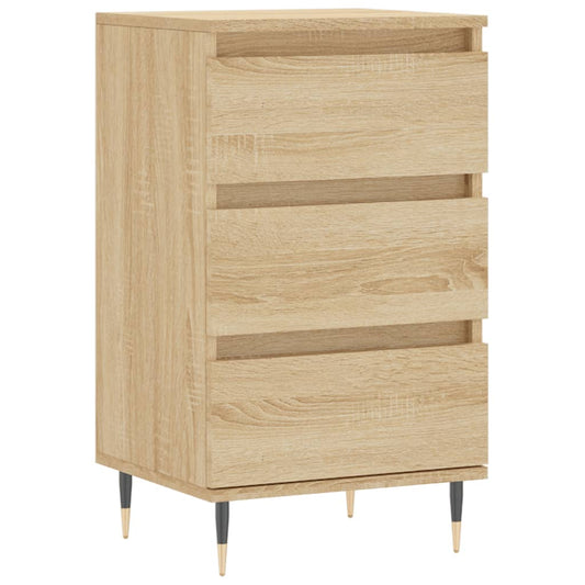 vidaXL Συρταριέρα Sonoma Δρυς 40 x 35 x 70 εκ. από Επεξεργασμένο Ξύλο