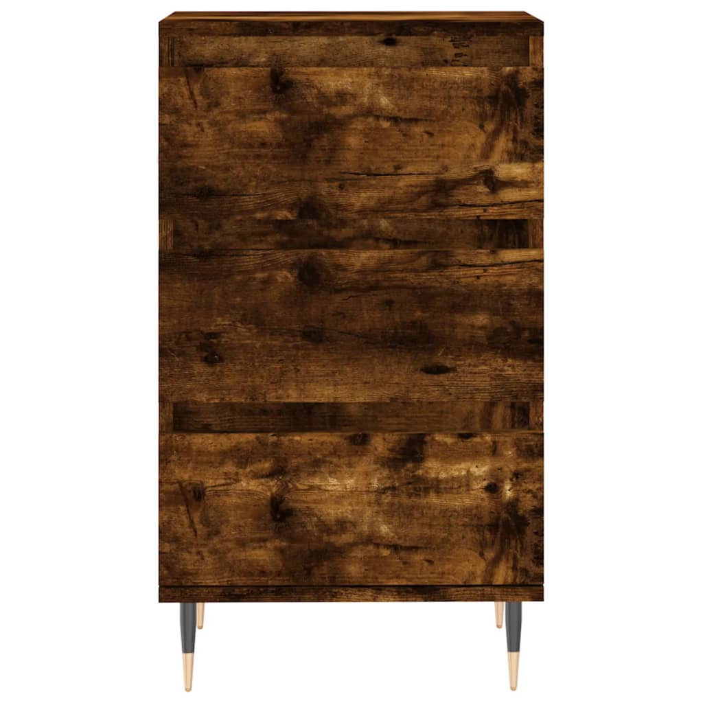 vidaXL Συρταριέρα Καπνιστή Δρυς 40 x 35 x 70 εκ. από Επεξεργ. Ξύλο