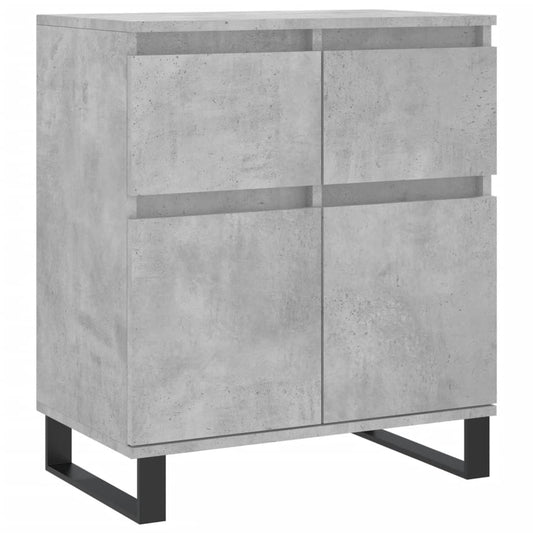 vidaXL Ντουλάπι Γκρι Σκυροδέματος 60x35x70 εκ. Επεξεργασμένο Ξύλο