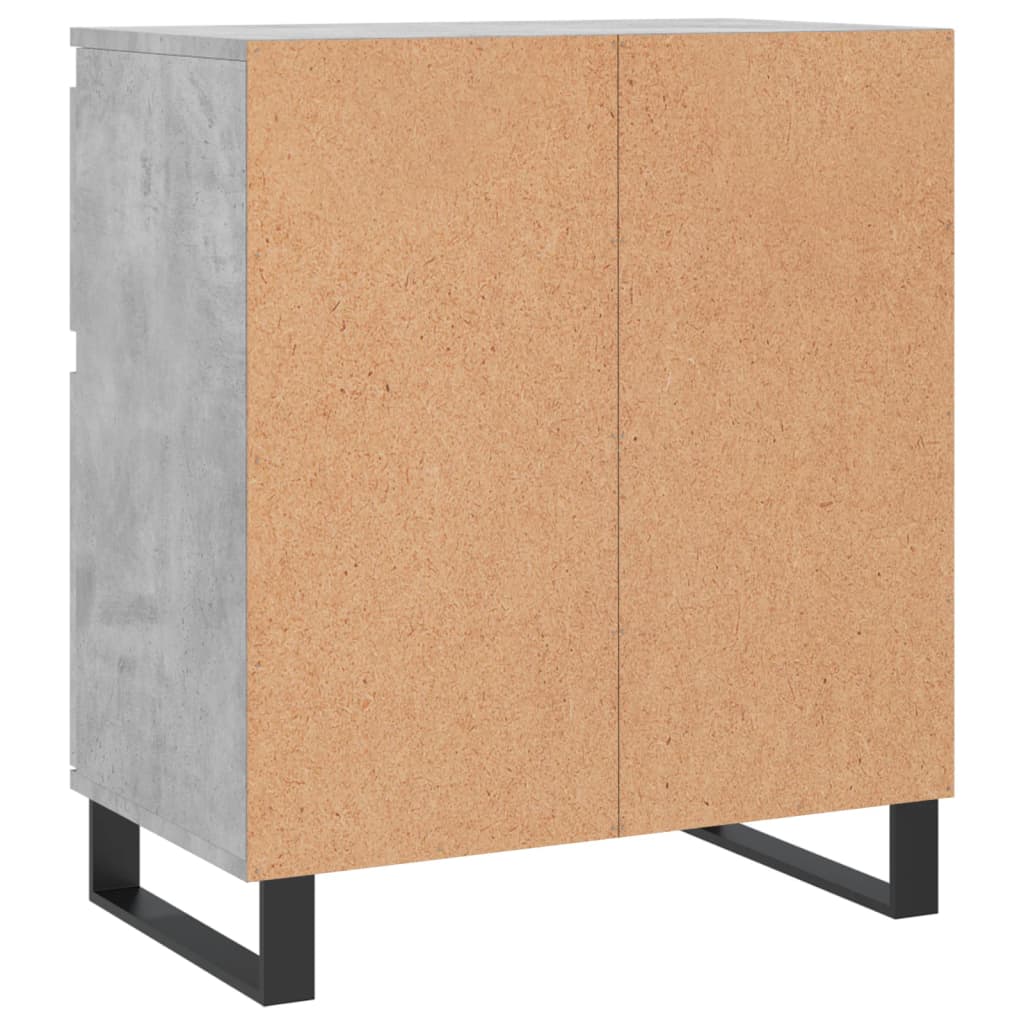 vidaXL Ντουλάπι Γκρι Σκυροδέματος 60x35x70 εκ. Επεξεργασμένο Ξύλο