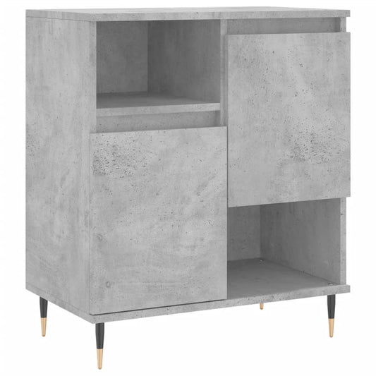 vidaXL Ντουλάπι Γκρι Σκυροδέματος 60x35x70 εκ. Επεξεργασμένο Ξύλο
