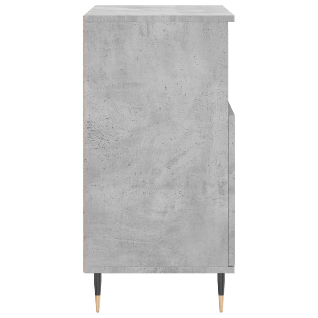 vidaXL Ντουλάπι Γκρι Σκυροδέματος 60x35x70 εκ. Επεξεργασμένο Ξύλο
