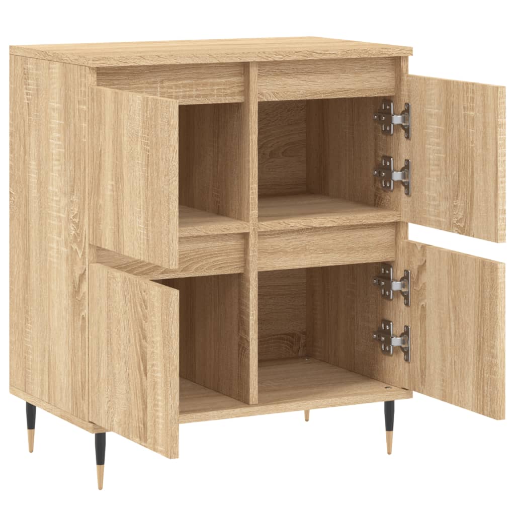 vidaXL Συρταριέρα Sonoma Δρυς 60x35x70 εκ. Επεξεργασμένο Ξύλο