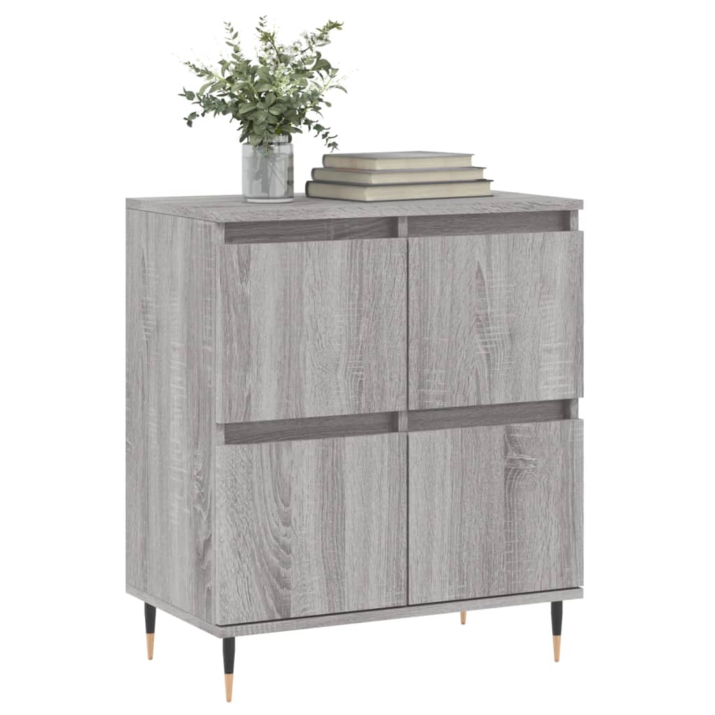 vidaXL Ντουλάπι Γκρι Sonoma 60x35x70 εκ. από Επεξεργασμένο Ξύλο
