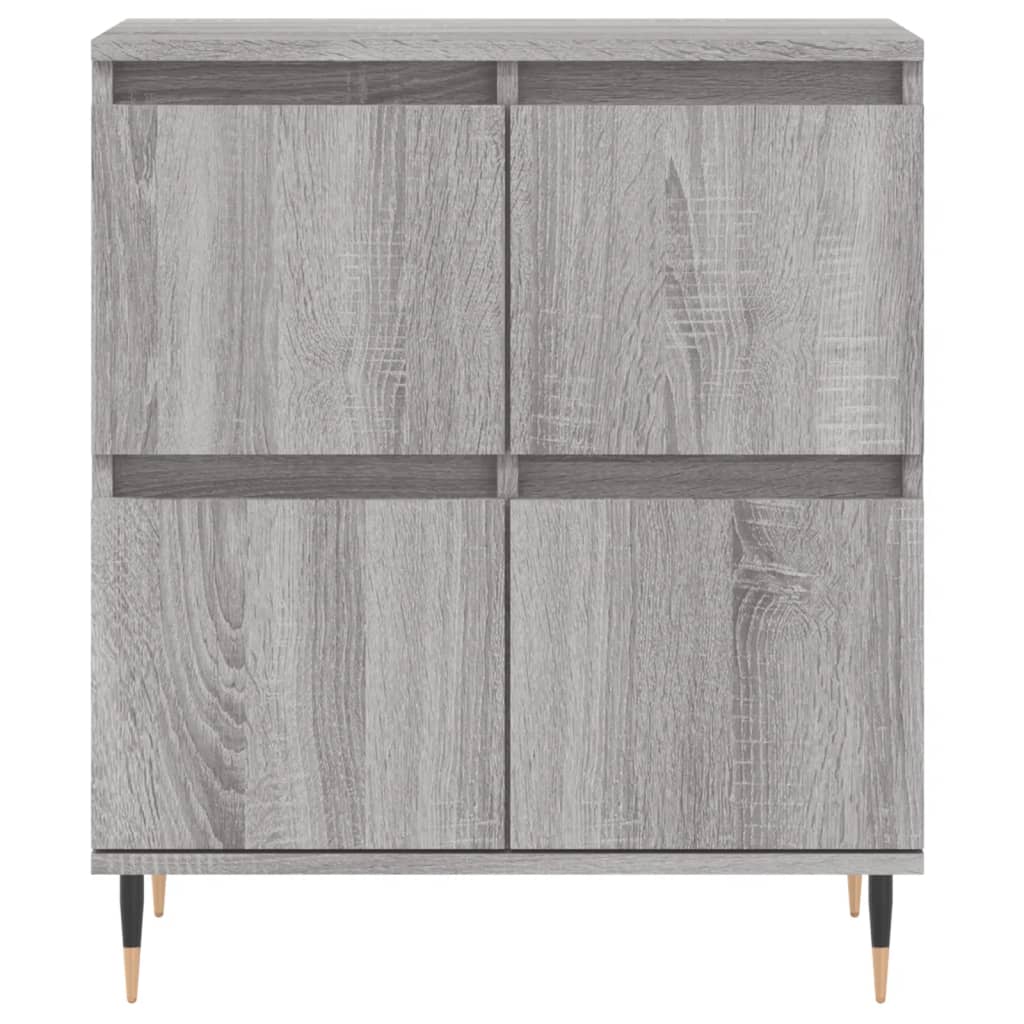 vidaXL Ντουλάπι Γκρι Sonoma 60x35x70 εκ. από Επεξεργασμένο Ξύλο