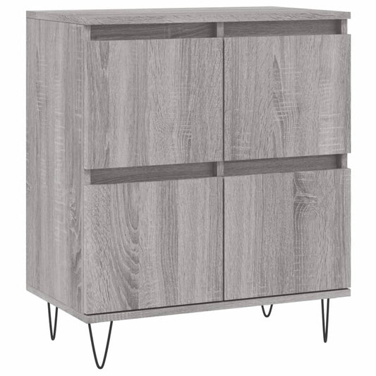 vidaXL Ντουλάπι Γκρι Sonoma 60x35x70 εκ. από Επεξεργασμένο Ξύλο
