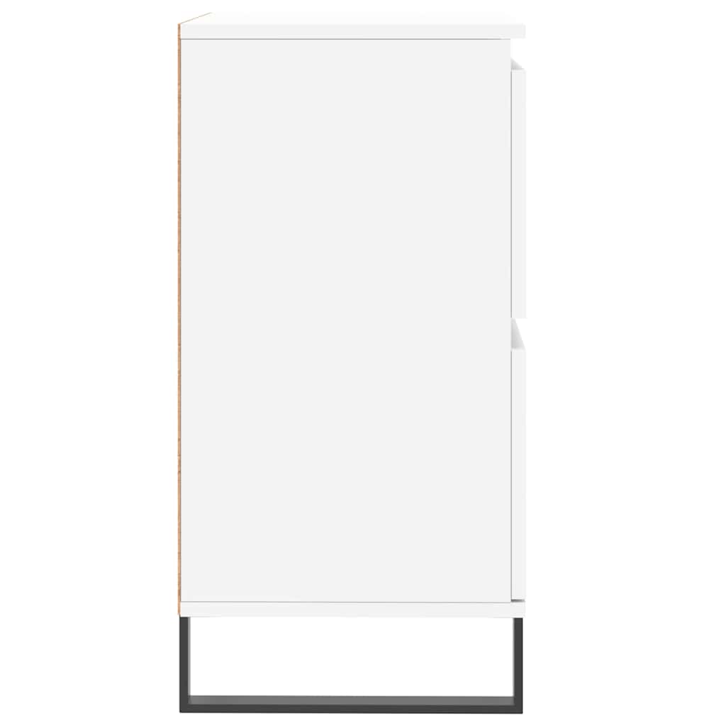 vidaXL Συρταριέρα Λευκή 60 x 35 x 70 εκ. από Επεξεργασμένο Ξύλο