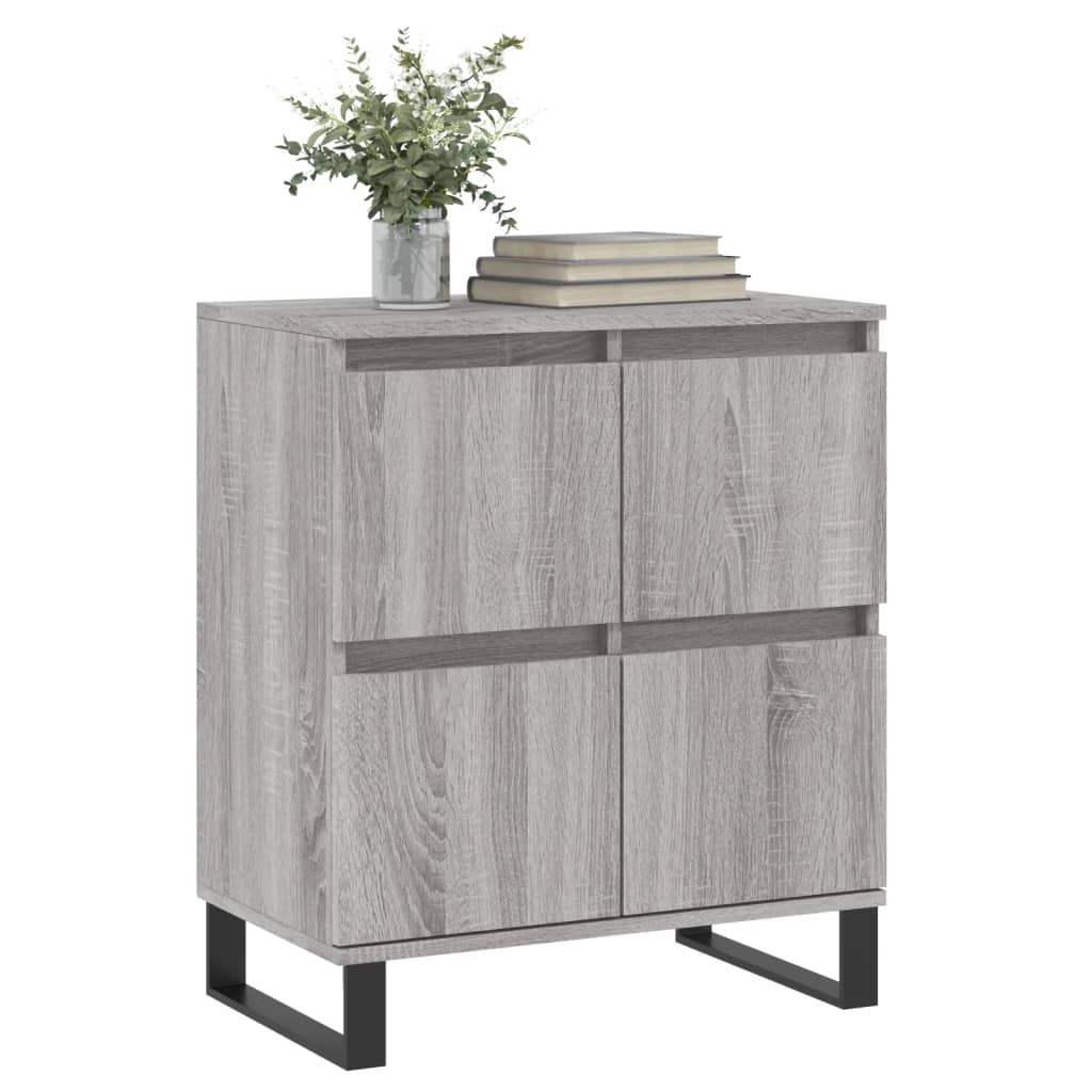 vidaXL Ντουλάπι Γκρι Sonoma 60x35x70 εκ. από Επεξεργασμένο Ξύλο