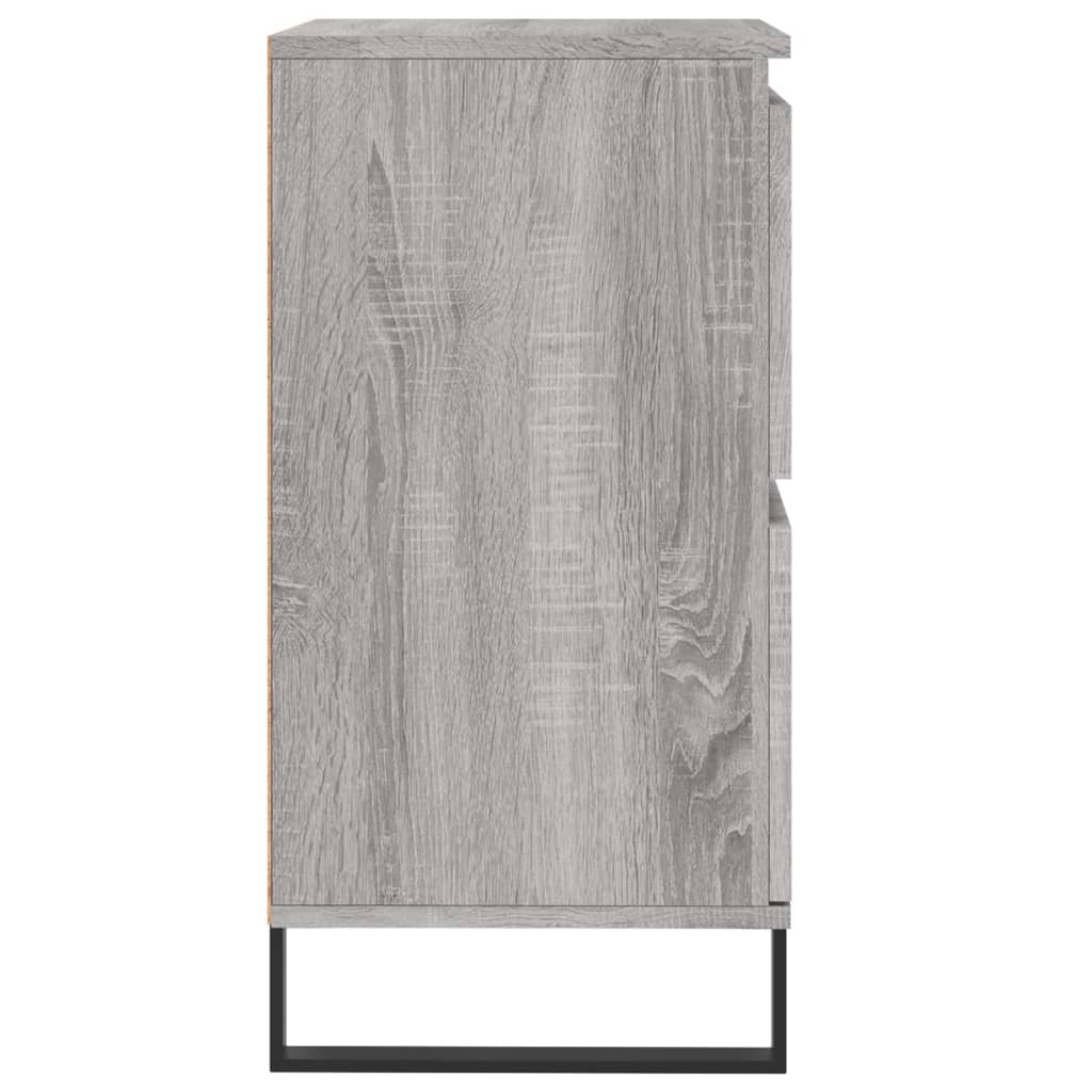 vidaXL Ντουλάπι Γκρι Sonoma 60x35x70 εκ. από Επεξεργασμένο Ξύλο