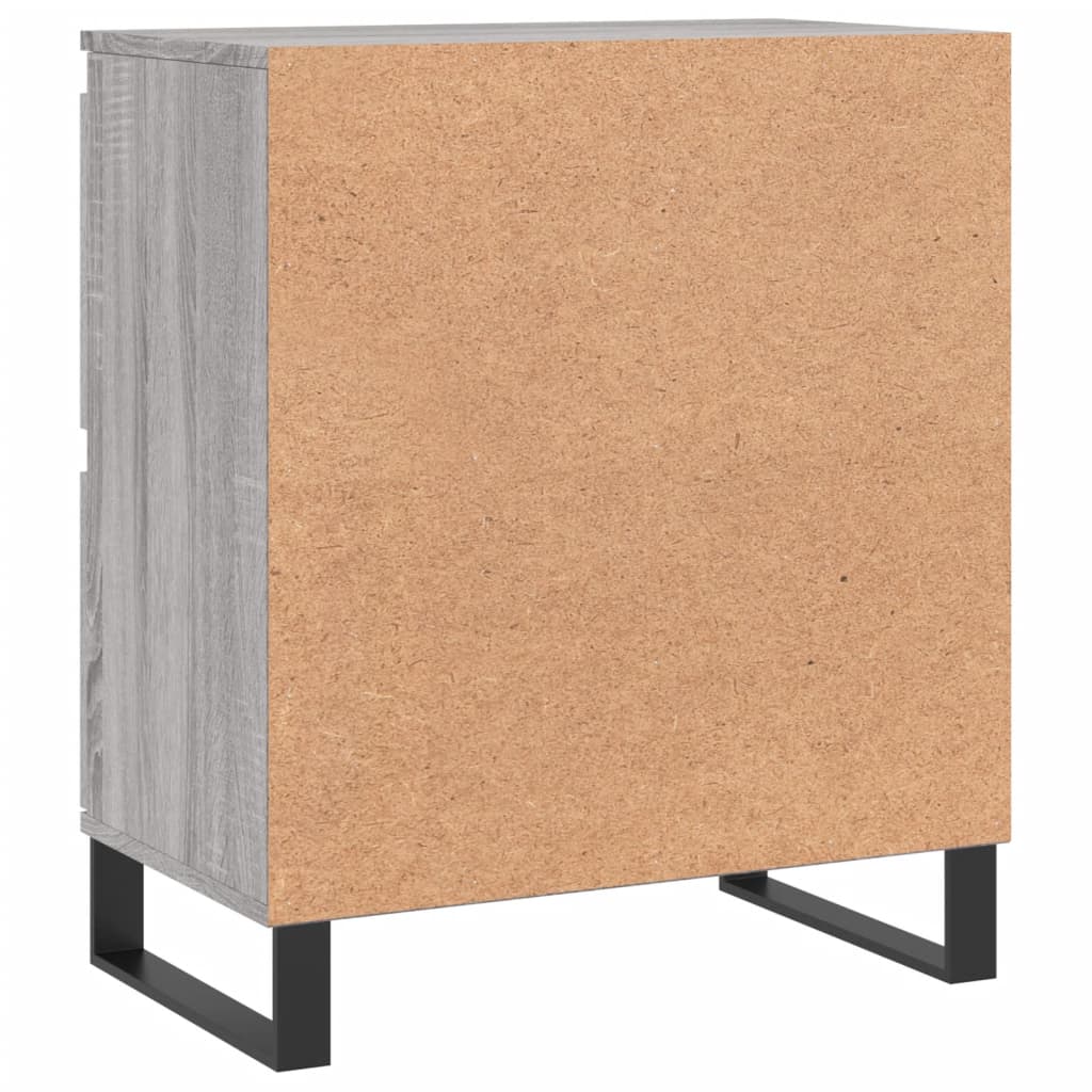 vidaXL Ντουλάπι Γκρι Sonoma 60x35x70 εκ. από Επεξεργασμένο Ξύλο