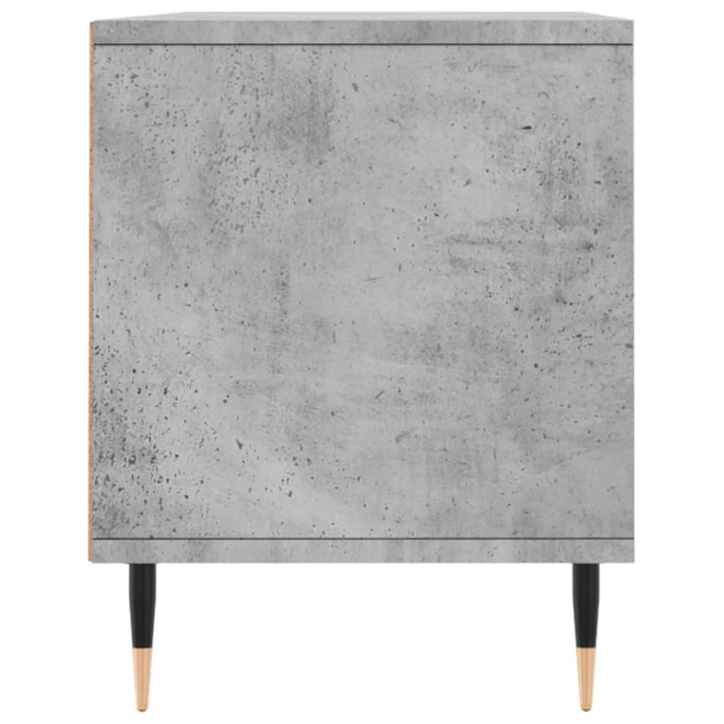 vidaXL Έπιπλο Τηλεόρασης Γκρι Σκυρ. 100 x 34,5 x 44,5 εκ. Επεξ. Ξύλο