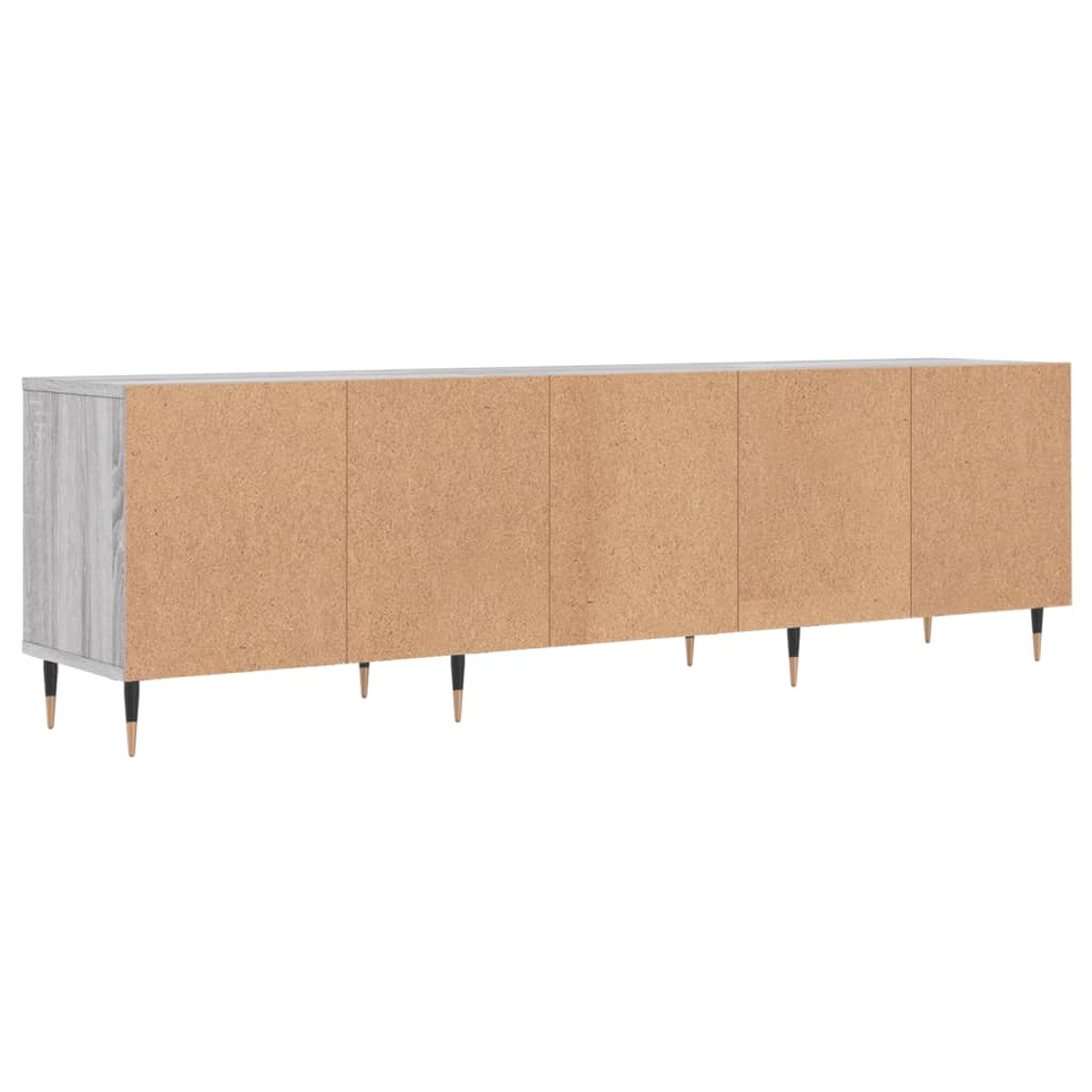 vidaXL Έπιπλο Τηλεόρασης Γκρι Sonoma 150x30x44,5 εκ. από Επεξεργ. Ξύλο