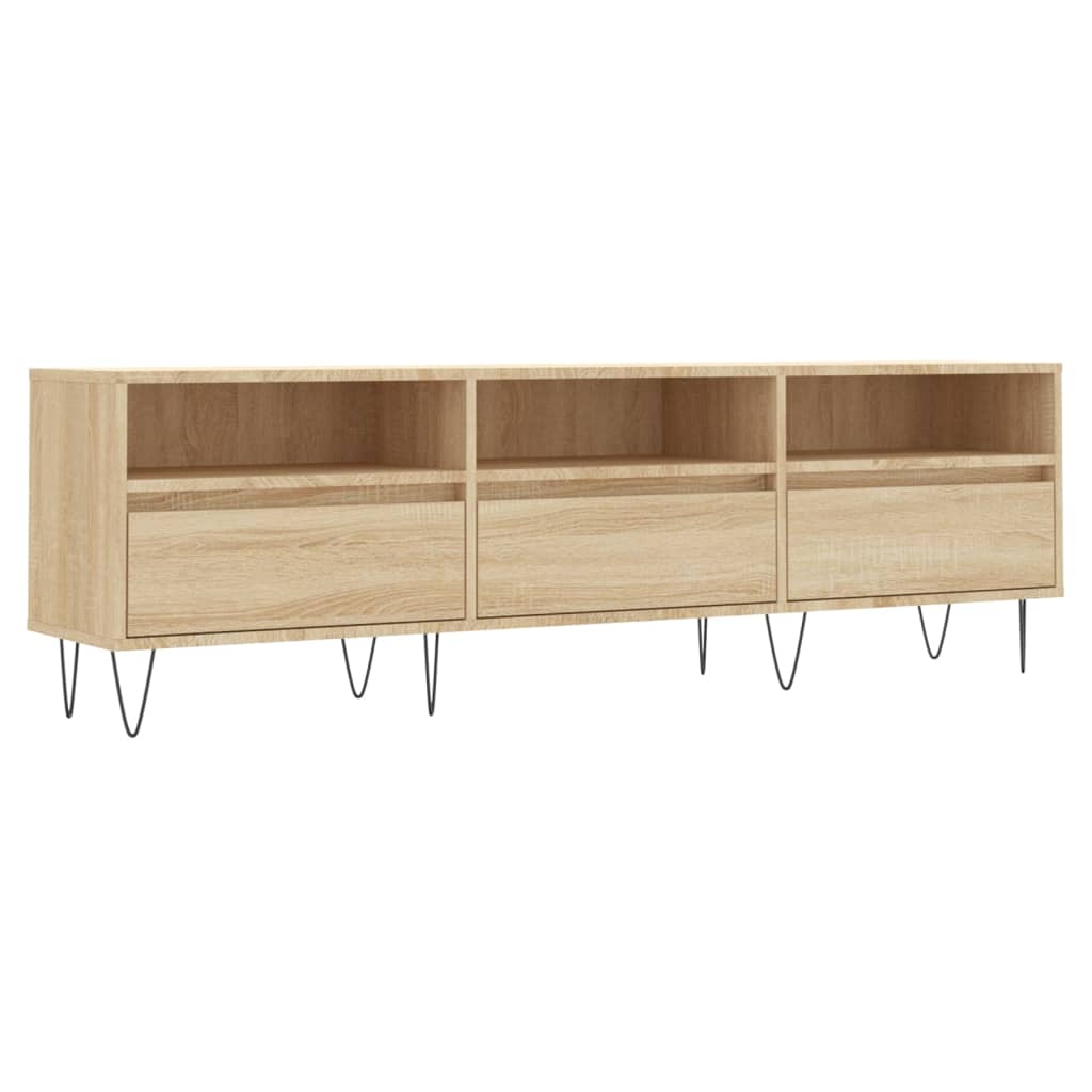 vidaXL Έπιπλο Τηλεόρασης Sonoma Δρυς 150x30x44,5 εκ. Επεξ. Ξύλο