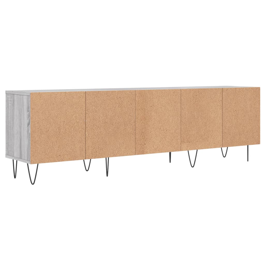vidaXL Έπιπλο Τηλεόρασης Γκρι Sonoma 150x30x44,5 εκ. από Επεξεργ. Ξύλο