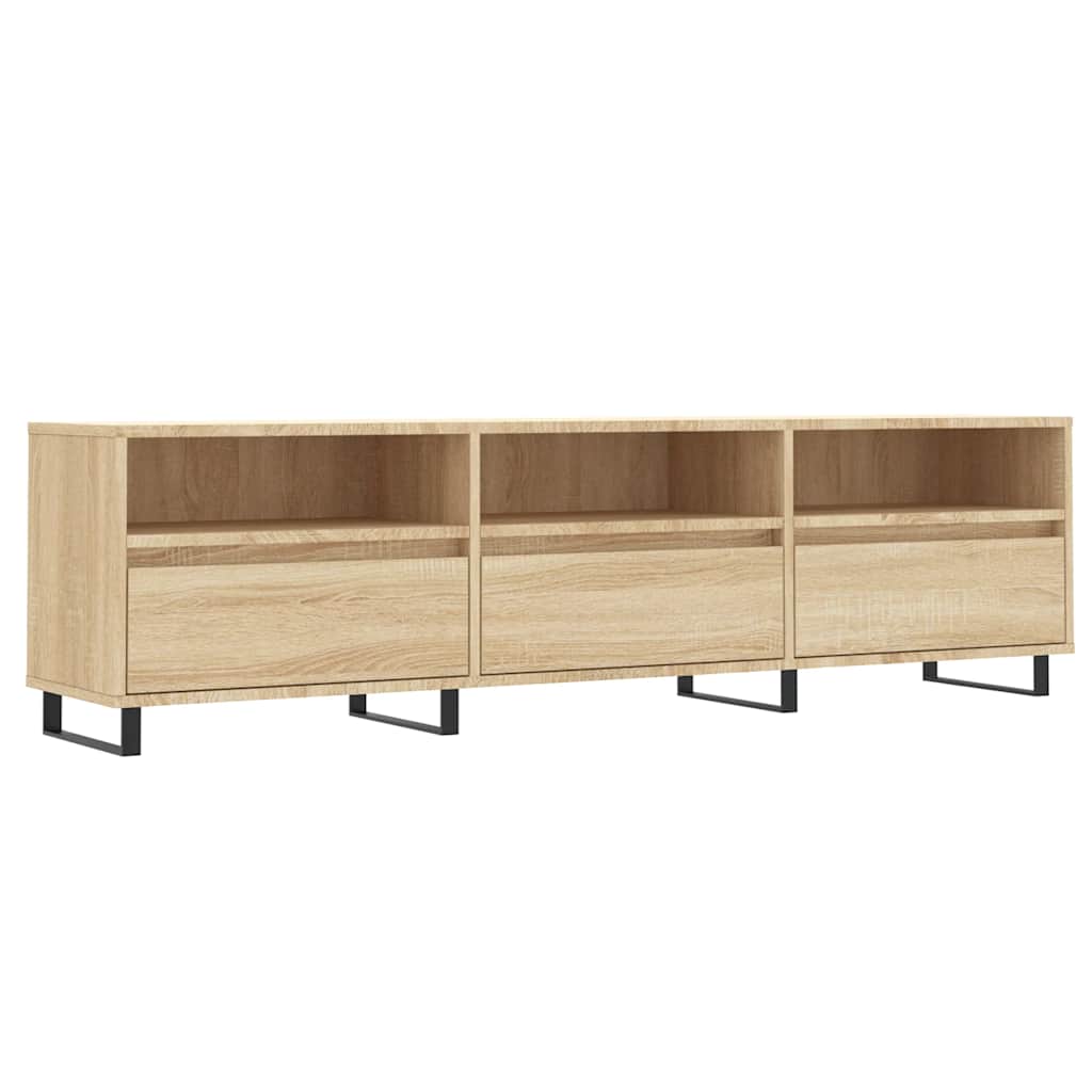 vidaXL Έπιπλο Τηλεόρασης Sonoma Δρυς 150x30x44,5 εκ. Επεξ. Ξύλο
