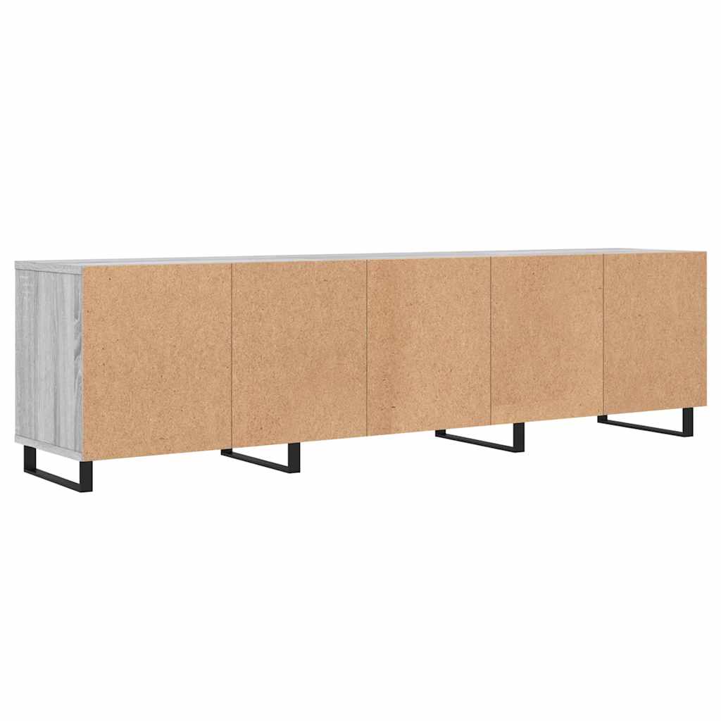 vidaXL Έπιπλο Τηλεόρασης Γκρι Sonoma 150x30x44,5 εκ. από Επεξεργ. Ξύλο
