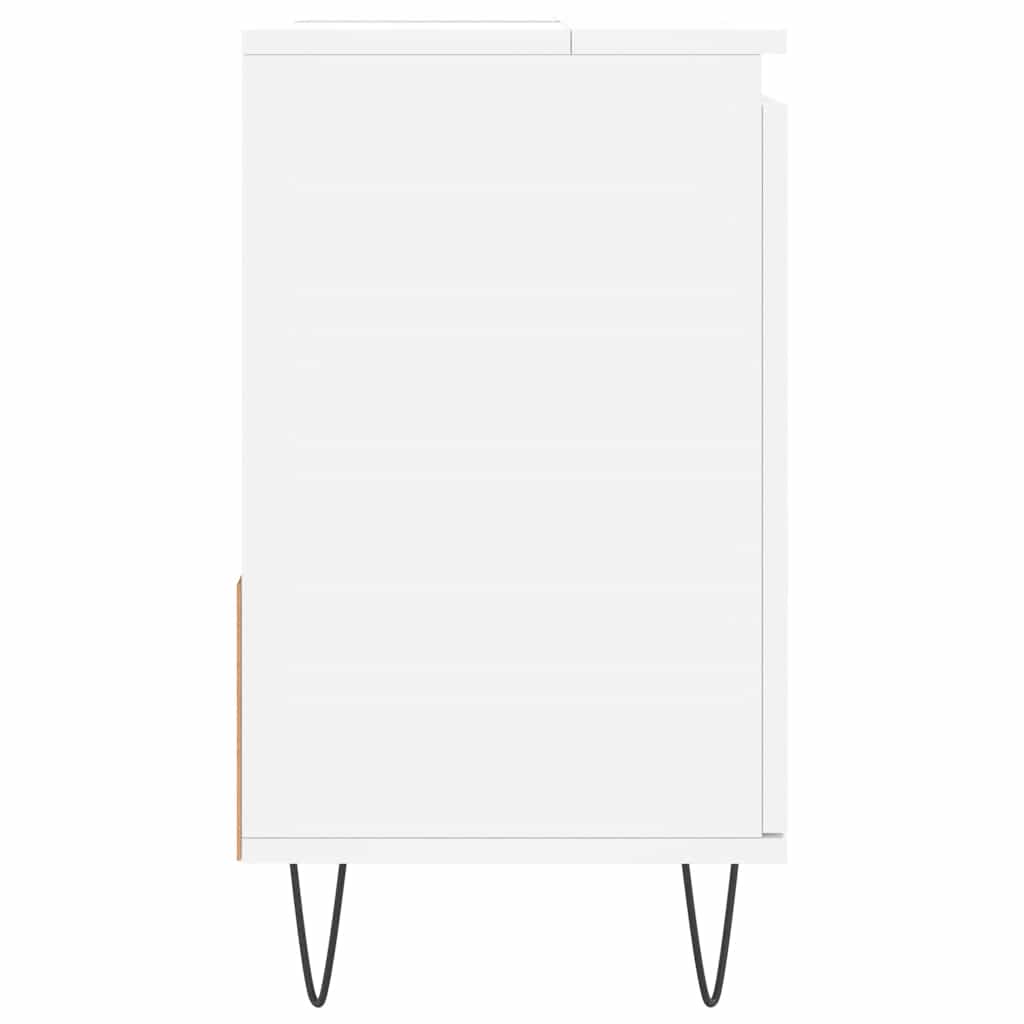 vidaXL Ντουλάπι Μπάνιου Λευκό 65 x 33 x 60 εκ. από Επεξεργασμένο Ξύλο