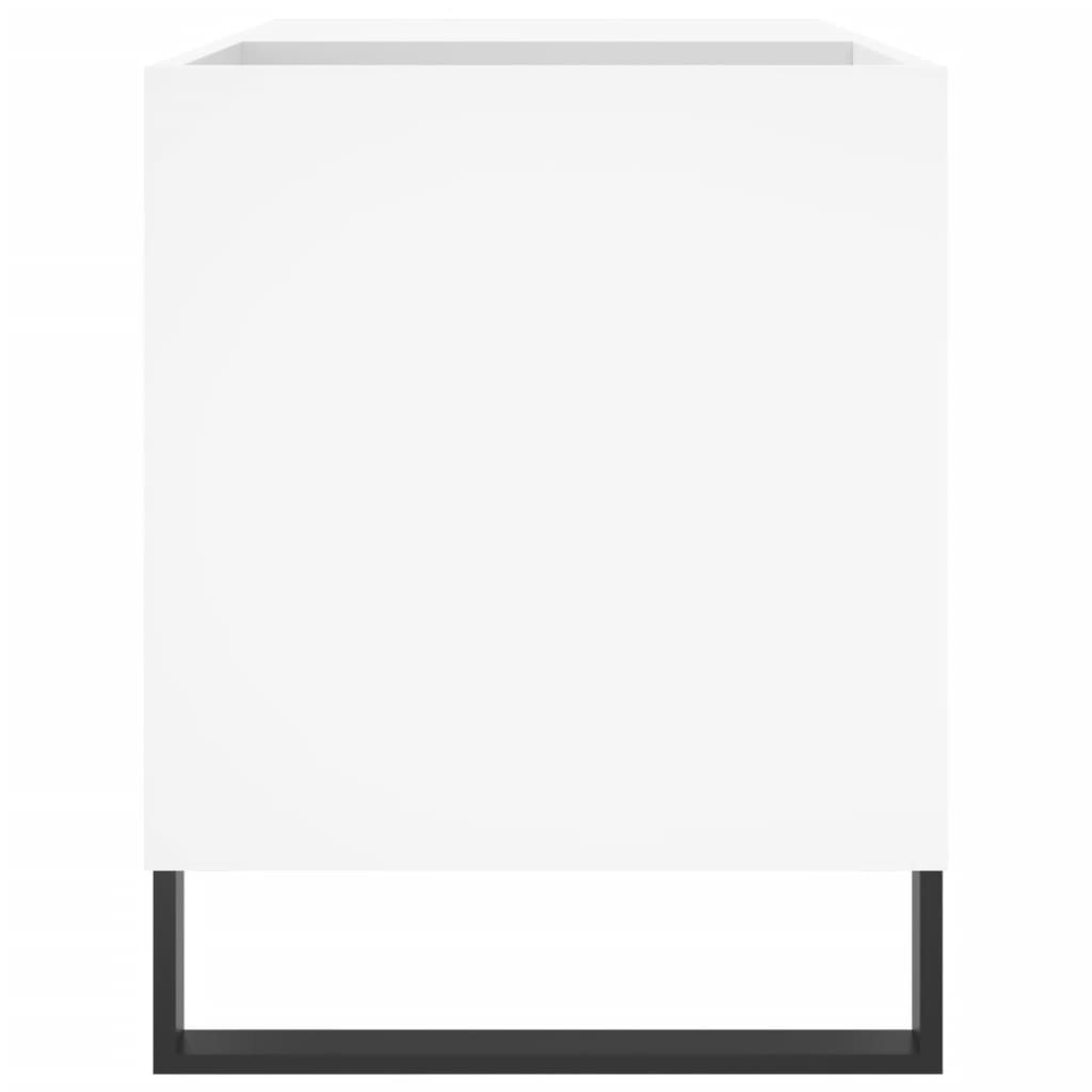 vidaXL Δισκοθήκη Λευκή 85 x 38 x 48 εκ. από Επεξεργασμένο Ξύλο