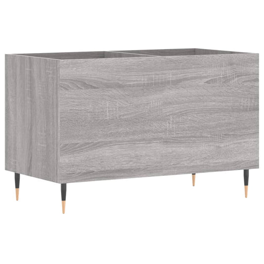 vidaXL Δισκοθήκη Γκρι Sonoma 74,5 x 38 x 48 εκ. από Επεξεργασμένο Ξύλο