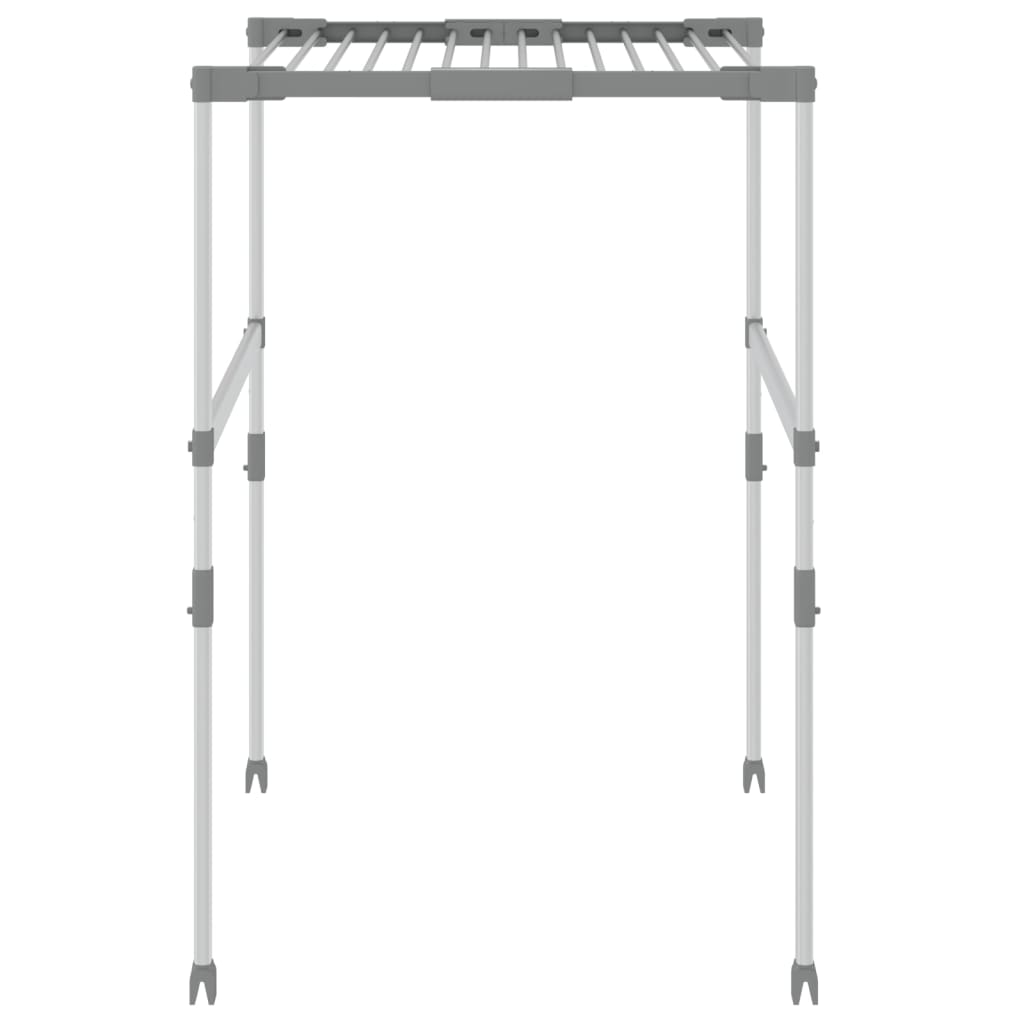 vidaXL Απλώστρα Ρούχων 83 x (50-55) x (40-85) εκ. από Αλουμίνιο