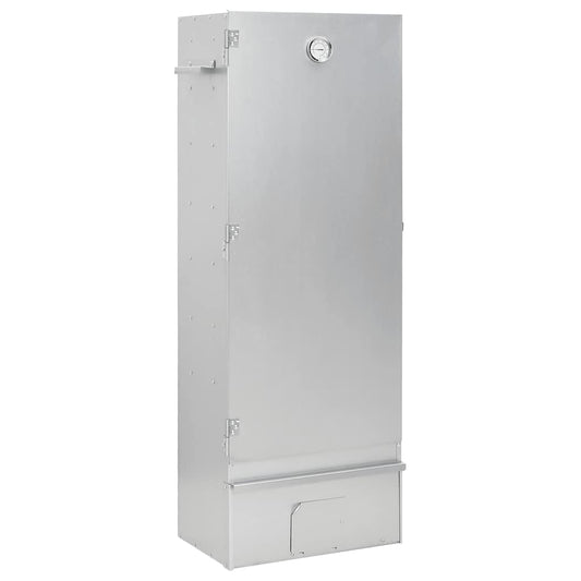 vidaXL Φούρνος Μπάρμπεκιου με Πριονίδι 44,5x29x110 εκ. Γαλβαν. Ατσάλι