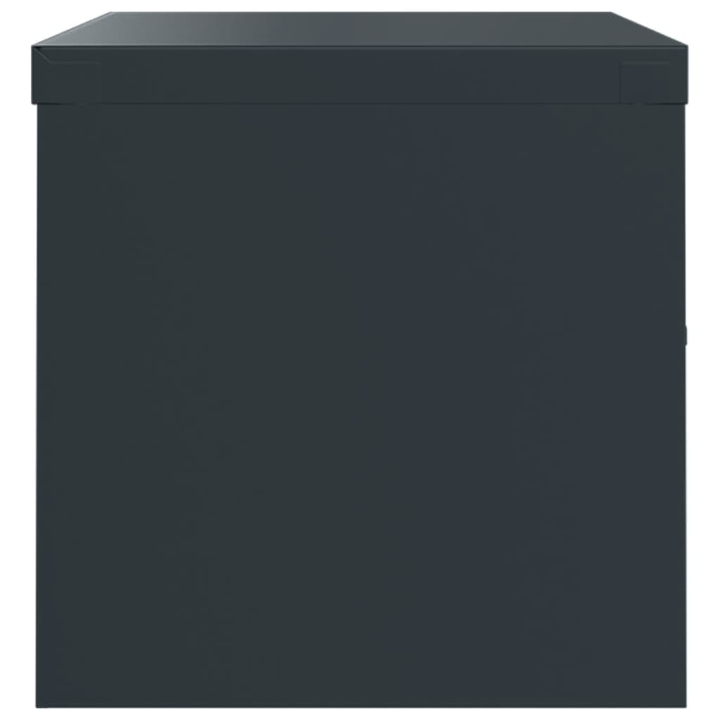 vidaXL Αρχειοθήκη Ανθρακί 90 x 40 x 40 εκ. Ατσάλινη