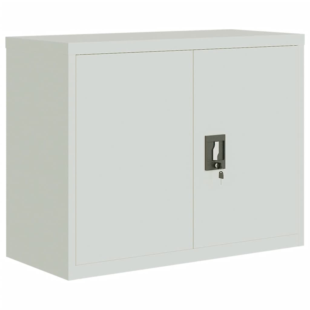 vidaXL Αρχειοθήκη Αν. Γκρι 90 x 40 x 70 εκ. από Ατσάλι
