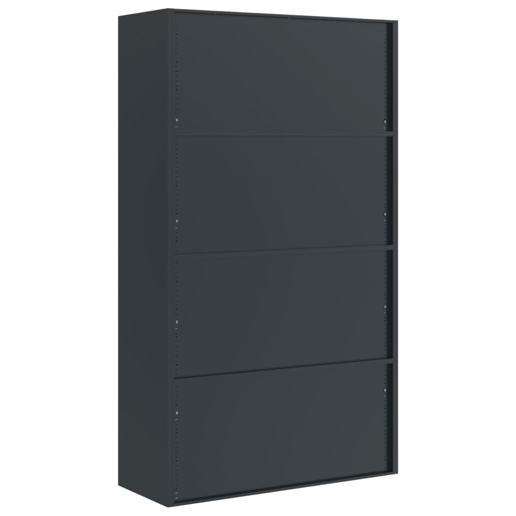 vidaXL Αρχειοθήκη Ανθρακί 105 x 40 x 180 εκ. Ατσάλινη