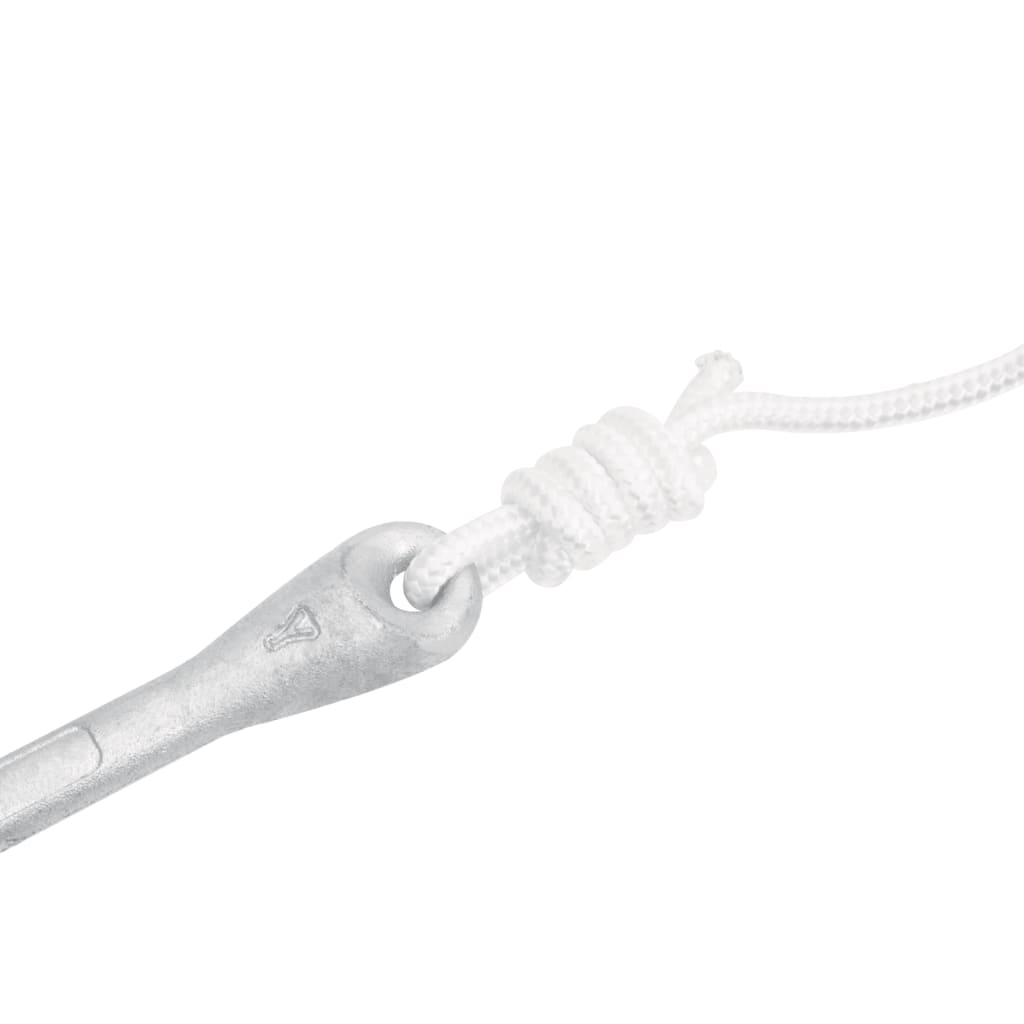 vidaXL Άγκυρα Πτυσσόμενη με Σχοινί 6 κιλά Γαλβανισμένο χυτοσίδηρο