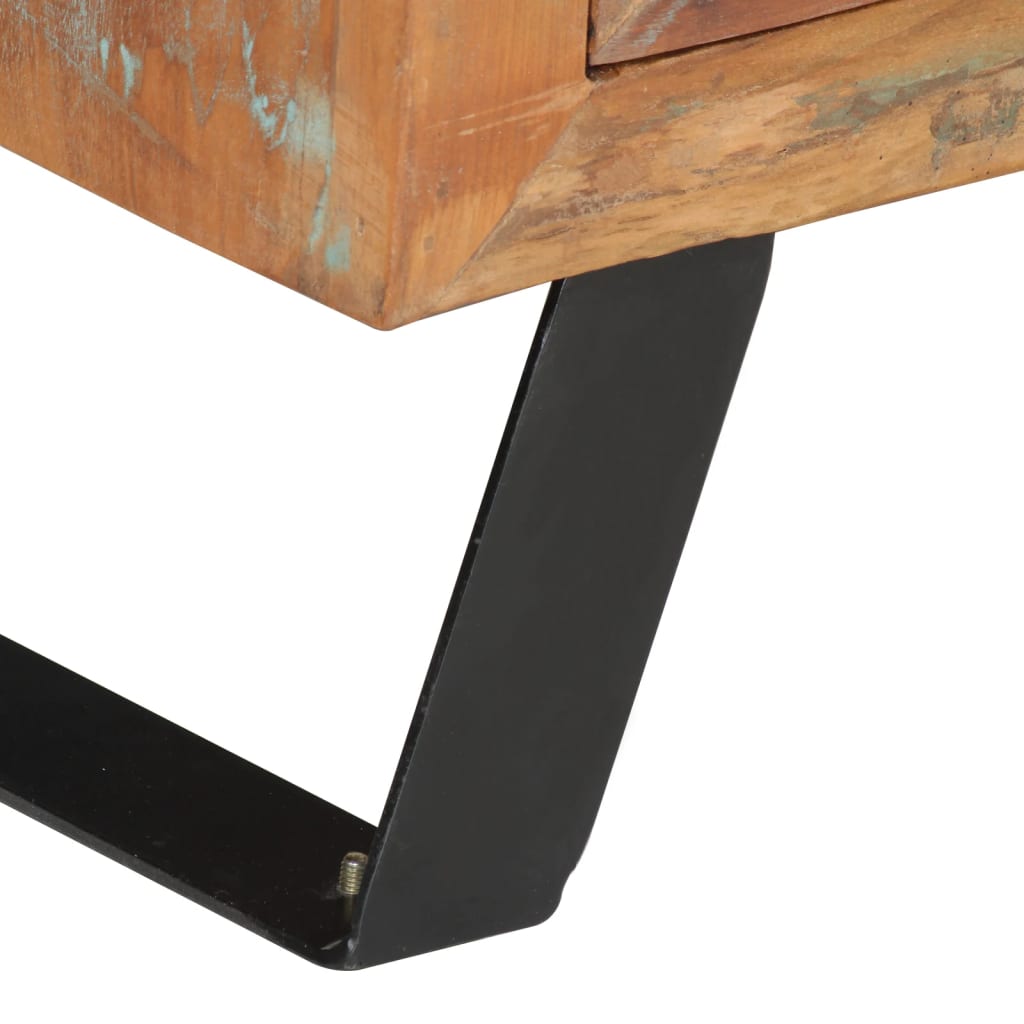 vidaXL Έπιπλο Τηλεόρασης 112 x 30 x 45 εκ. από Μασίφ Ανακυκλωμένο Ξύλο