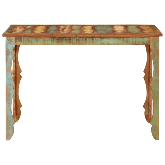 vidaXL Τραπεζαρία 110 x 52 x 76 εκ. από Μασίφ Ανακυκλωμένο Ξύλο